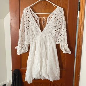 Free people white dress
